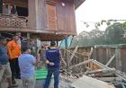 Longsor di Lais Rusak Rumah Warga, Bupati HM Toha Instruksikan Penanganan Darurat