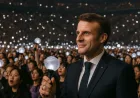 Presiden Macron Hadir di Konser BTS di Paris, Pegang Army Bomb dan Cetak Rekor