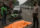 Pengemudi Ojol Tewas Diduga Terserempet Truk di Slipi, Ini Kronologinya