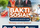 IKA UNJA Gelar Bakti Sosial Besok di Graha IKA UNJA, Wujud Pengabdian Alumni