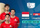 Cara Nonton dan Link Live Streaming Timnas Indonesia vs Kamboja di Piala AFF 2026