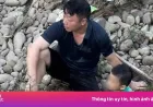 Wakil Ketua Partai Selamatkan Anak Terseret Arus Banjir di Thai Nguyen