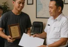 Kreator Konten Cegah Kecelakaan Kereta Api di Kediri Diganjar Hadiah KAI