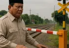 Prabowo Minta Ribuan Lintasan KA Dipasang Pintu Otomatis untuk Cegah Kecelakaan