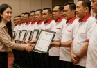 Angela Tanoesoedibjo Apresiasi 14 Legislator Perindo dengan Penghargaan Kerja Nyata