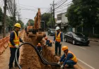 Relokasi Kabel Udara di Tangsel ke Bawah Tanah untuk Cegah Kecelakaan dan Tata Kota