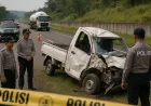 Kecelakaan Pikap di Tol Cipularang Purwakarta: Dua Orang Tewas Akibat Mengantuk