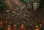 Tanah Longsor di Chongqing China Tewaskan 51 Orang, 10 Hilang