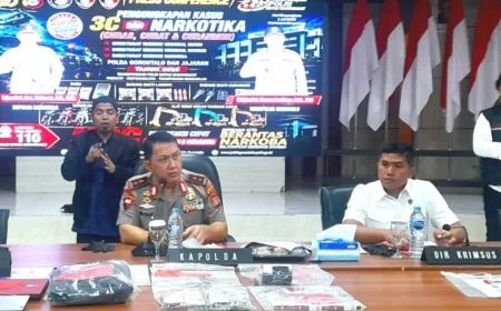 Polda Gorontalo Tangani 94 Kasus Tindak Pidana Khusus Semester I 2026