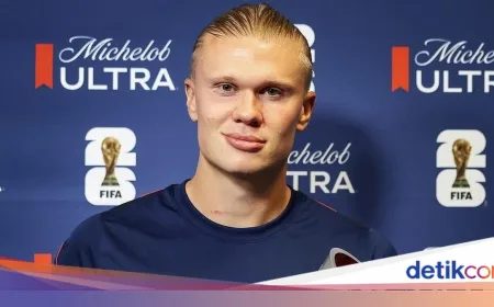 Diet 6.000 Kalori Erling Haaland: Rahasia Tubuh Kekar Sang Bintang Piala Dunia 2026