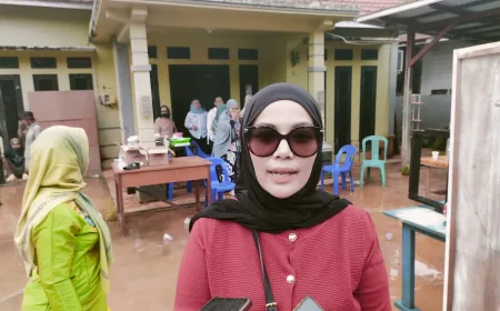 Vamelia Ibrahim Tinjau Lokasi Longsor di Tidung Pala, Serukan Mitigasi Bencana