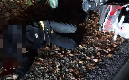 Kecelakaan Tunggal di Karangmojo: Warga Ponjong Tewas Tabrak Pohon
