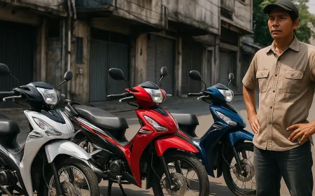4 Motor Bebek Honda Terbaik 2026 untuk Kerja Keras, Irit BBM dan Mesin Tangguh