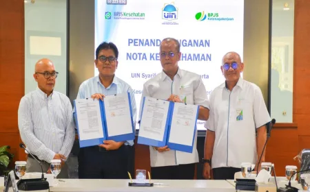 BPJS Ketenagakerjaan dan UIN Jakarta Kolaborasi Perkuat Sinergi Jaminan Sosial
