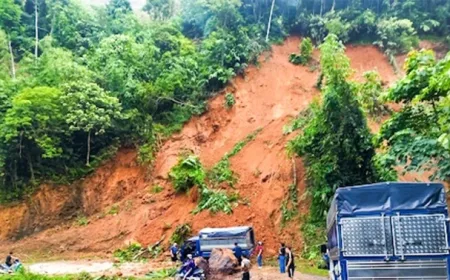 Tanah Longsor di Jalan Provinsi 433: Tindakan Mendesak Buka Blokade Lalu Lintas