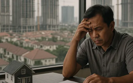 Pasar Properti Lesu Akibat Tekanan Suku Bunga Tinggi dan Ketidakpastian Perencanaan Kota