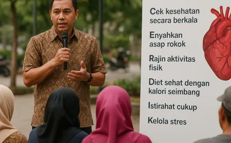 Pemkab Kutim Gencar Kampanye CERDIK untuk Cegah Penyakit Jantung