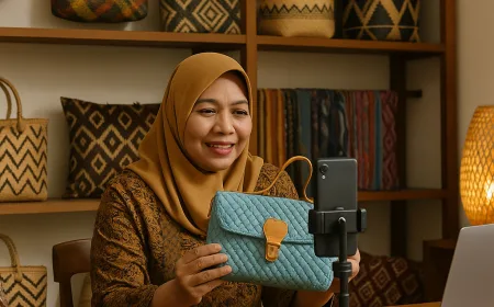 Dekranas Dorong Perajin Manfaatkan Media Sosial untuk Bidik Generasi Muda