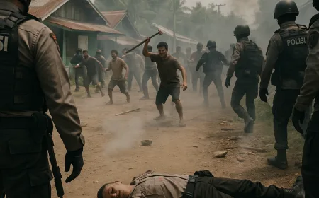 Penggerebekan Bandar Sabu di Katingan Berujung Bentrok, Polisi Gugur dan Dua Hilang