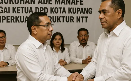 Partai Perindo Tunjuk Ade Manafe sebagai Ketua DPD Kota Kupang Perkuat Struktur NTT