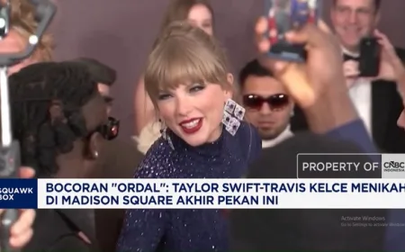 Pernikahan Taylor Swift dan Travis Kelce Jadi Acara Terbesar 10 Tahun Terakhir