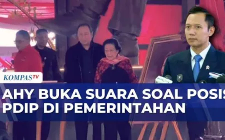 AHY Tegaskan Kepentingan Nasional di Atas Posisi Politik PDIP