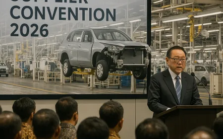 Strategi Toyota Perkuat Rantai Pasok Industri Otomotif Indonesia 2026
