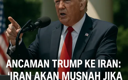Ancaman Trump ke Iran: ‘Iran Akan Musnah Jika AS Bertindak Militer’