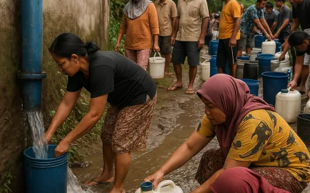 Air Ajaib di Kudus Viral, Ternyata Pipa Pamsimas Bocor Bukan Obat Penyakit