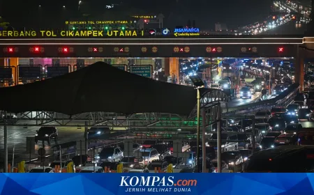 Arus Lalu Lintas Tol Jakarta-Cikampek Kembali Normal Usai Kecelakaan Tiga Truk