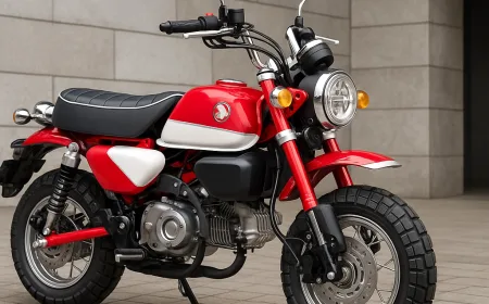 Honda Monkey Makin Ikonik dengan Sentuhan Desain dan Warna Baru