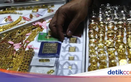 Wanita Tangsel Jual Emas Palsu Selama Setahun, Akhirnya Terungkap