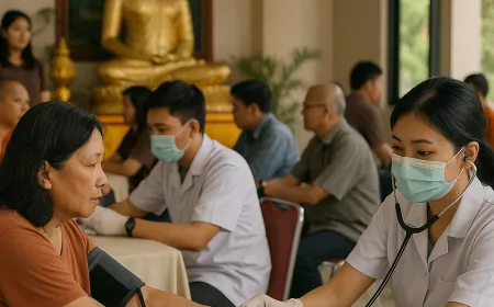 KBMB Untan Tutup Festival Waisak 2026 dengan Bakti Sosial Kesehatan Gratis