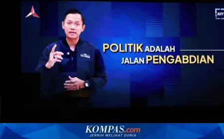 AHY Buka Voting Logo HUT ke-25 Partai Demokrat, Masyarakat Berkesempatan Menang Hadiah