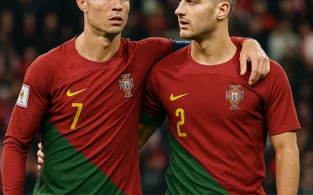 Kisah Cristiano Ronaldo dan Diogo Dalot: Dari Idola Masa Kecil hingga Sahabat di Piala Dunia 2026