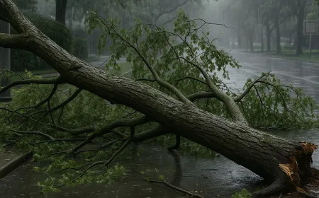 6 Cara Ampuh Mencegah Kecelakaan Pohon Tumbang Saat Musim Hujan dan Badai