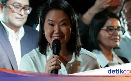 Keiko Fujimori Terpilih Jadi Presiden Peru Ke-9 dalam 10 Tahun, Menang Tipis