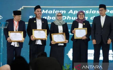 Baznas RI-MUI Beri Penghargaan untuk Penegak Hukum Sahabat Dhuafa