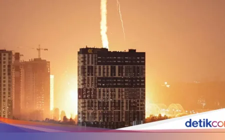 Rusia Bombardir Kyiv: 9 Orang Tewas dan Puluhan Luka Akibat Serangan Rudal