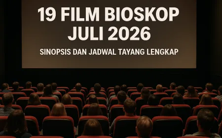19 Film Bioskop Juli 2026: Sinopsis dan Jadwal Tayang Lengkap