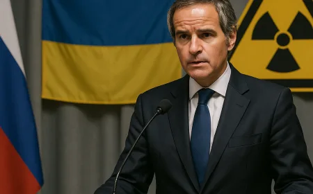 IAEA Fokus Cegah Kecelakaan Nuklir di Tengah Konflik Rusia-Ukraina