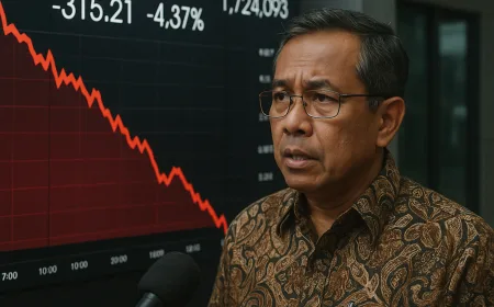IHSG Turun 4% Hari Ini, Bos BEI Beri Penjelasan Lengkap soal Pelemahan Pasar