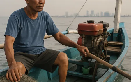 Perlindungan Sosial untuk Nelayan Difabel: Kisah Inspiratif Gembong Bertahan di Laut