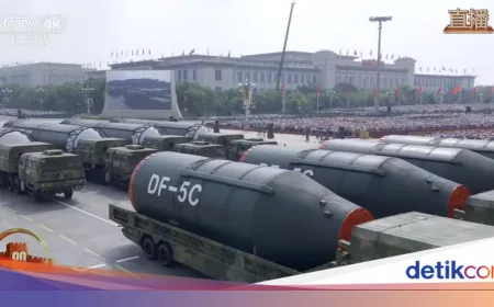 China Uji Coba Rudal Nuklir di Samudra Pasifik, AS Nyatakan Kekhawatiran