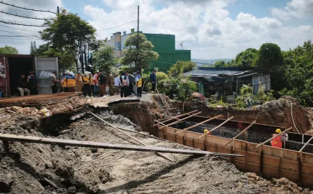 Perbaikan Jalan Longsor Syafrudin Yoes Rp9,6 Miliar Tetap Sesuai Jadwal