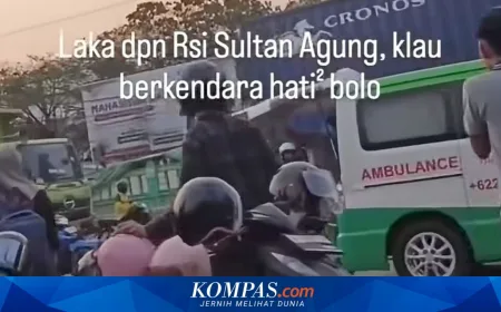 Mahasiswi Unissula Tewas dalam Kecelakaan Maut di Jalan Kaligawe Semarang