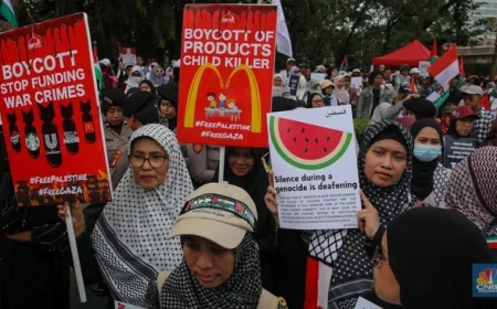Indonesia Masuk 4 Besar Negara dengan Pandangan Negatif Terhadap Israel