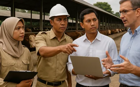 Barantin dan FAO Perkuat Biosekuriti Hadapi Penyakit Hewan Lintas Batas di Indonesia