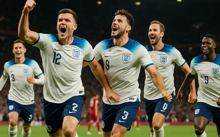 Timnas Inggris Lolos 16 Besar Piala Dunia 2026, Arsenal dan Man City Dapat Bonus Fantastis