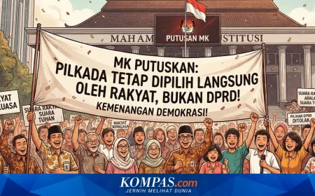 MK Tegaskan Pilkada Langsung, Partai Politik Diminta Sesuaikan Sikap